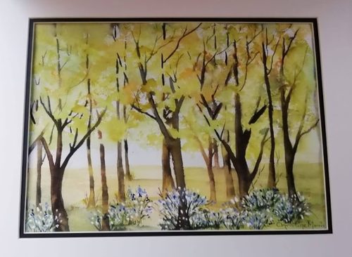 Watercolour, Spring.